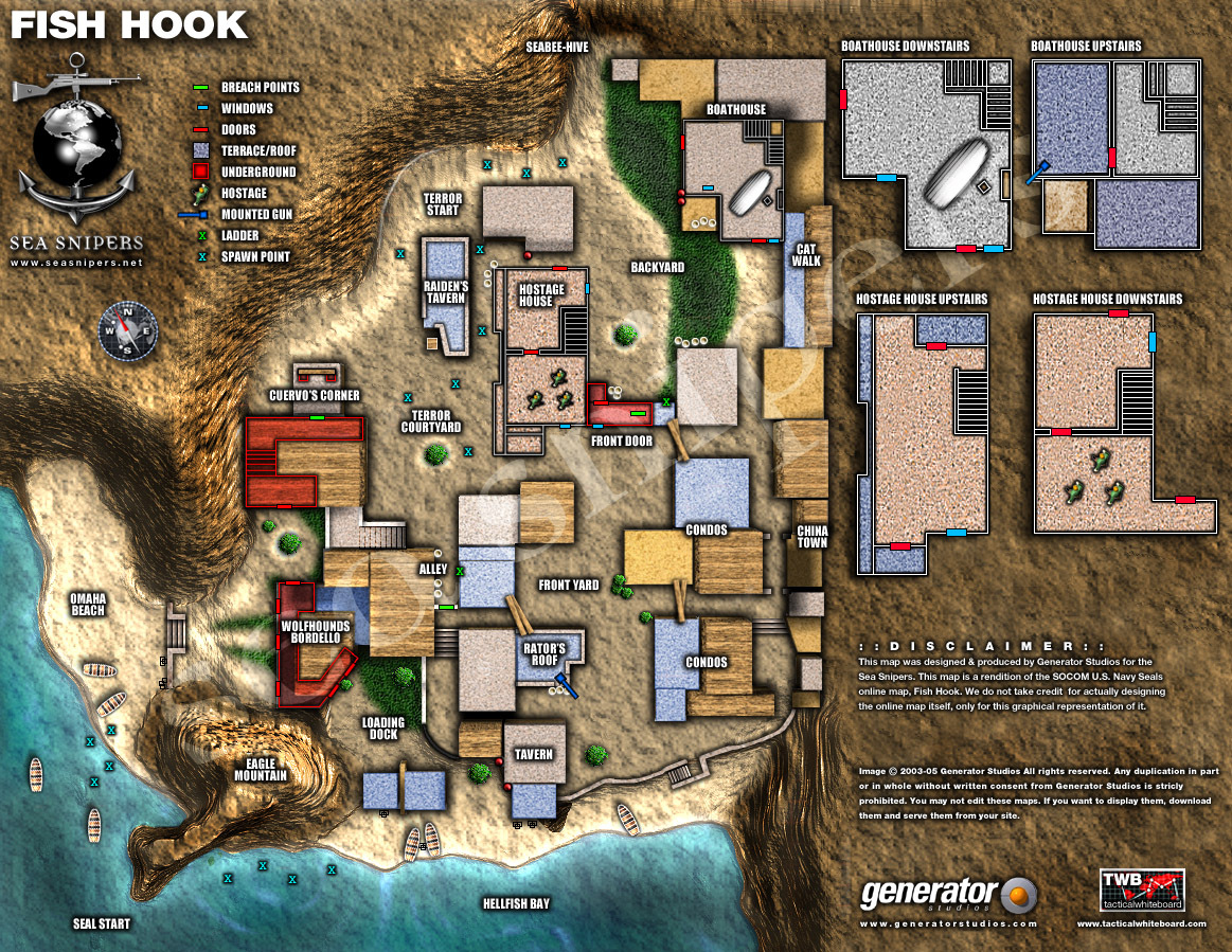 Socom Maps - Dark Side Alliance