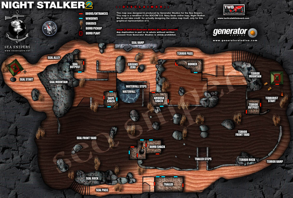 Socom Maps - Dark Side Alliance